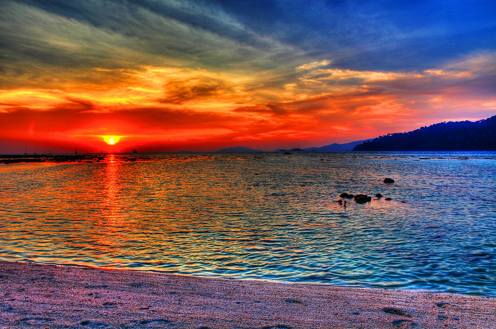 Coucher de soleil depuis Koh Lipe