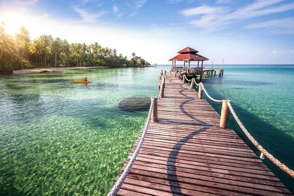Le ponton d'arrivée de Koh Lipe