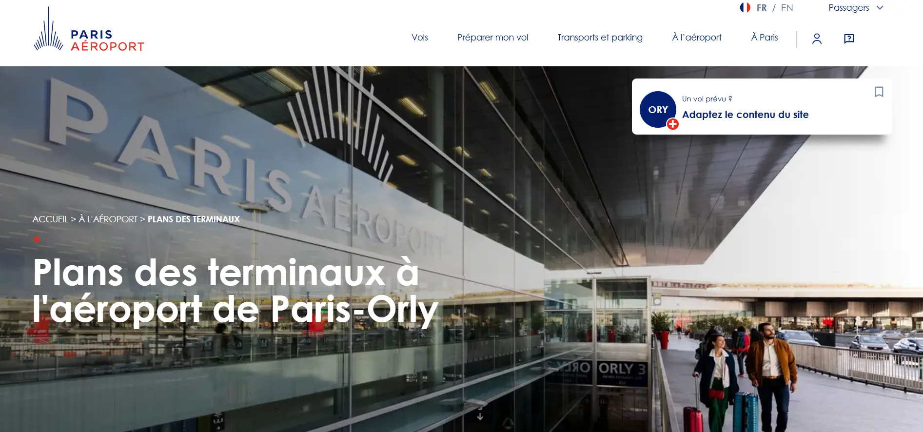 Terminal W Orly : plan, accès et services du Terminal Ouest