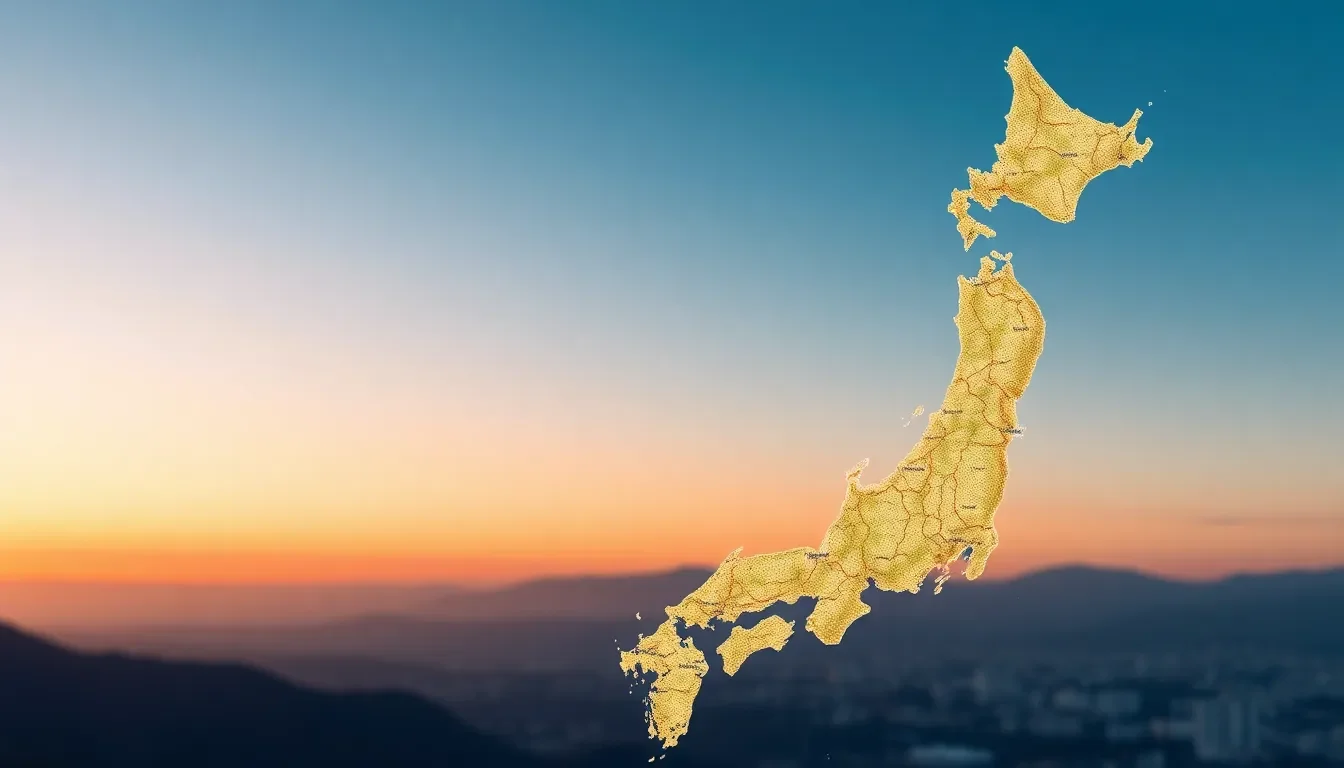 Géographie des villes japonaises en 3 lettres - ville du japon 3 lettres