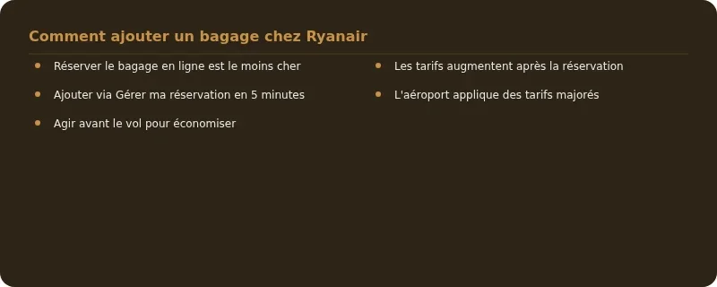 Infographie taille valise cabine ryanair