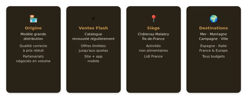 Infographie voyage lidl