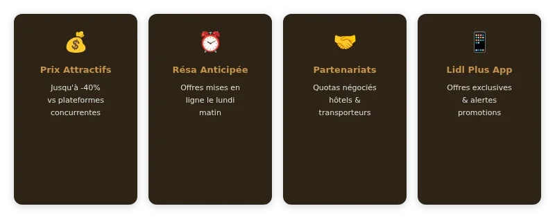 Infographie voyage lidl