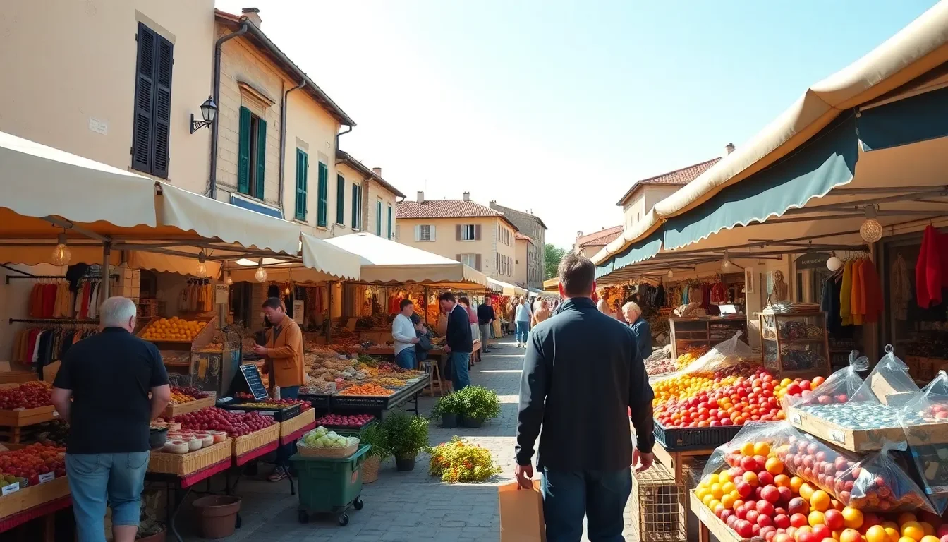 Le marché hebdomadaire de Manosque en un coup d'œil - marché de manosque