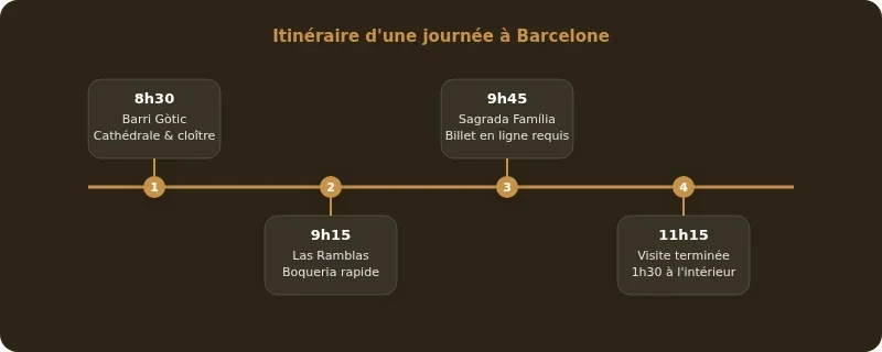 Infographie que faire a barcelone