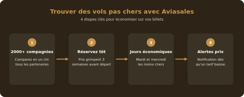 Infographie Aviasales